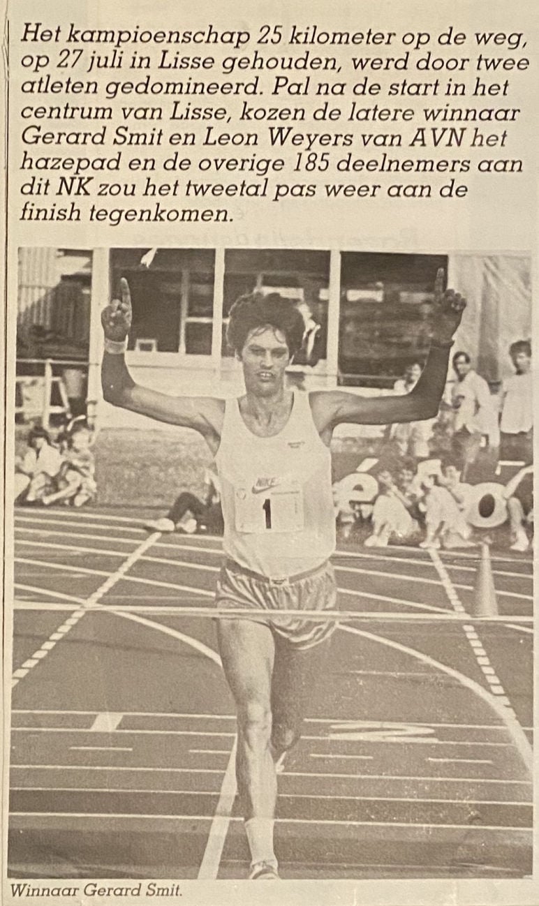 Nederlands wegkampioenschap 25 km Lisse